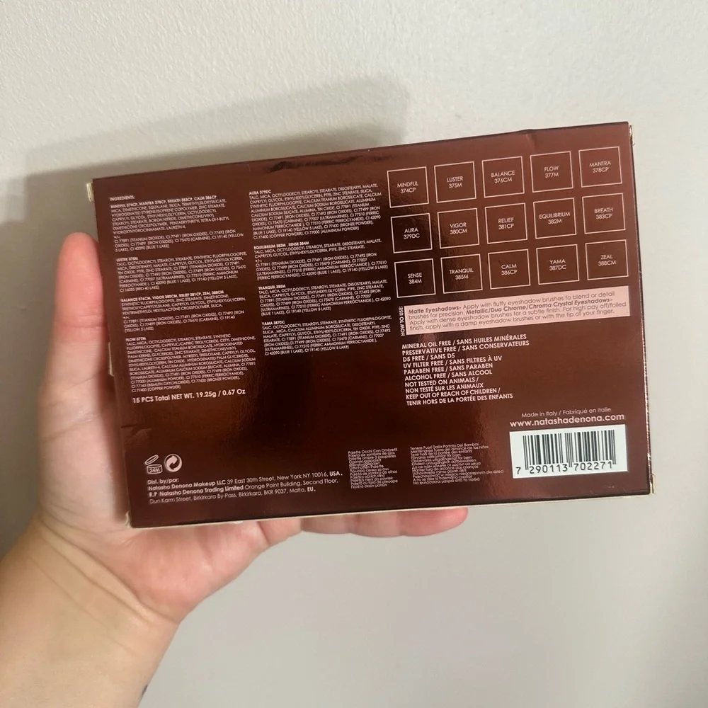 Natasha Denona Zendo Palette